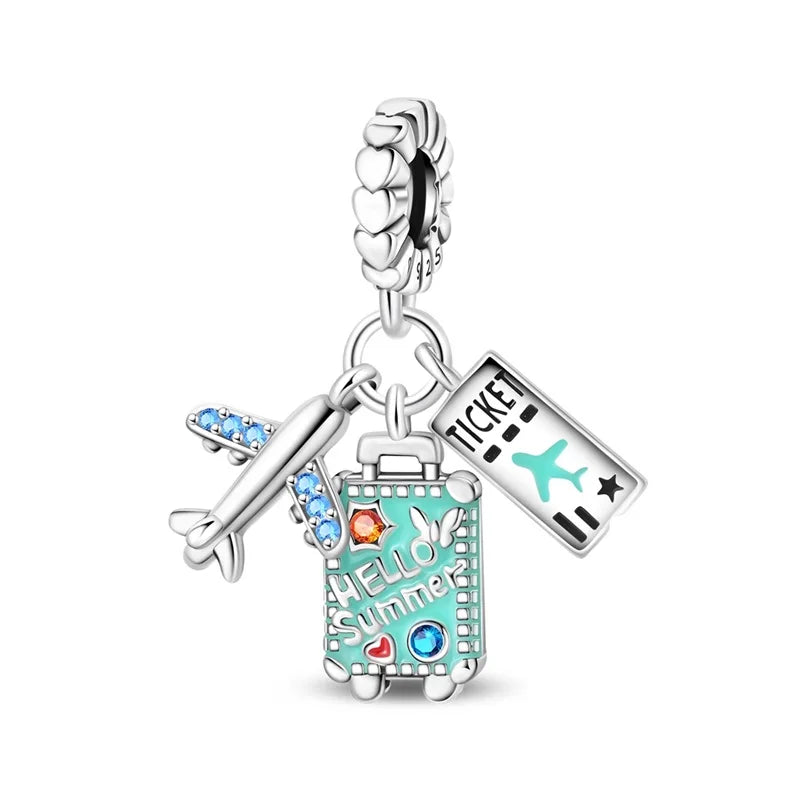 Charm Viaje Plata 925