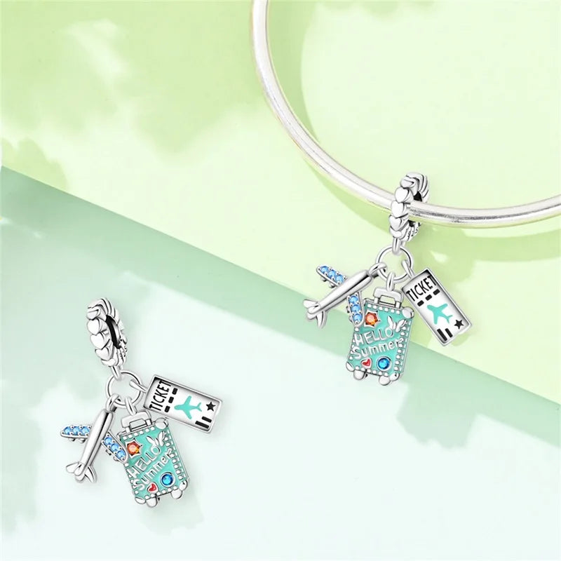 Charm Viaje Plata 925
