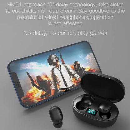 Auriculares Bluetooth con Pantalla Digital Cancelación de Ruido