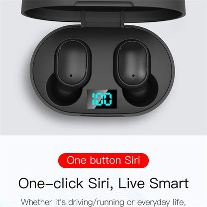 Auriculares Bluetooth con Pantalla Digital Cancelación de Ruido