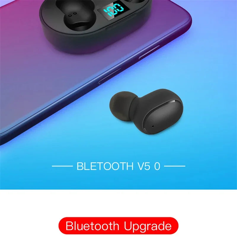 Auriculares Bluetooth con Pantalla Digital Cancelación de Ruido
