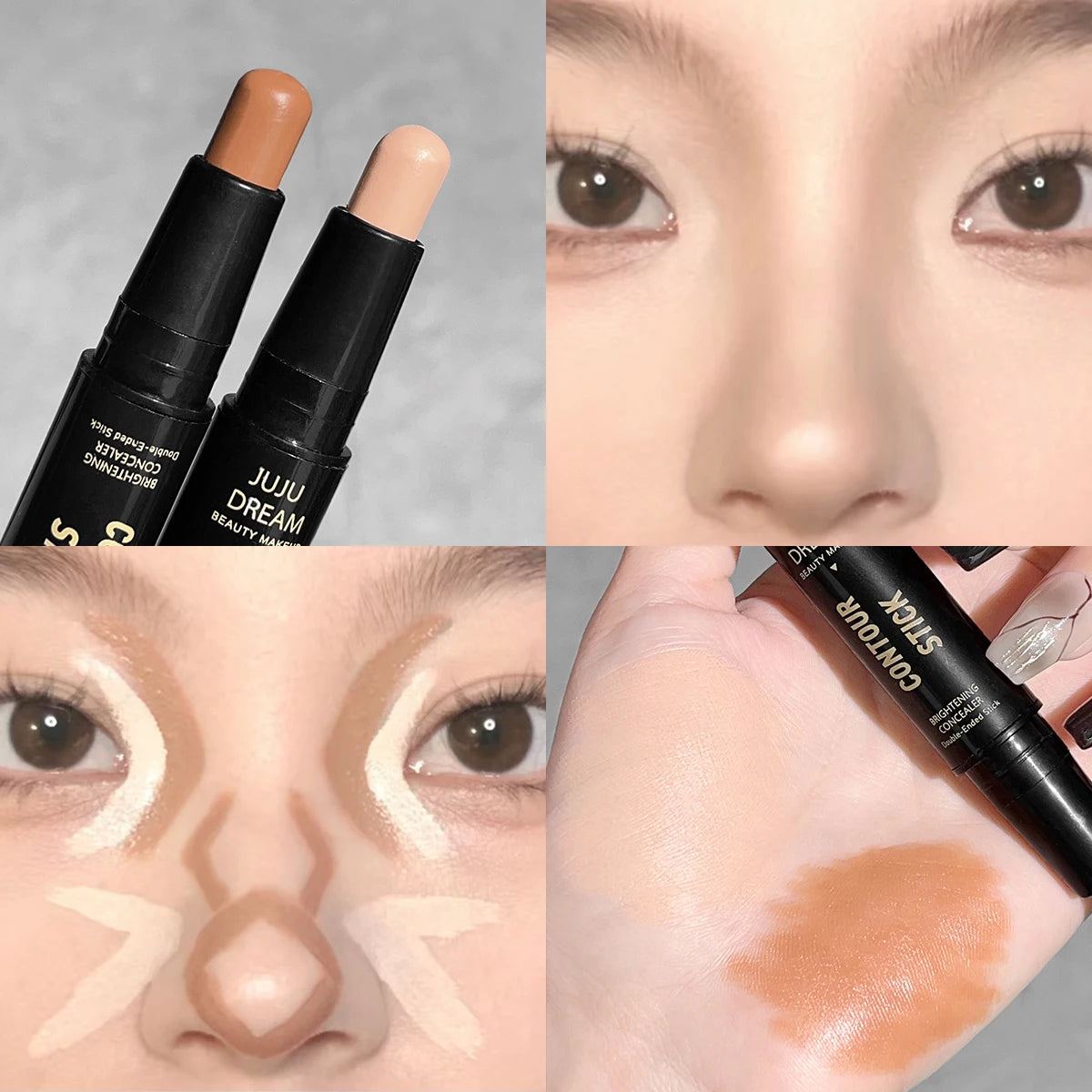 Corrector En Barra Iluminador De Doble Punta