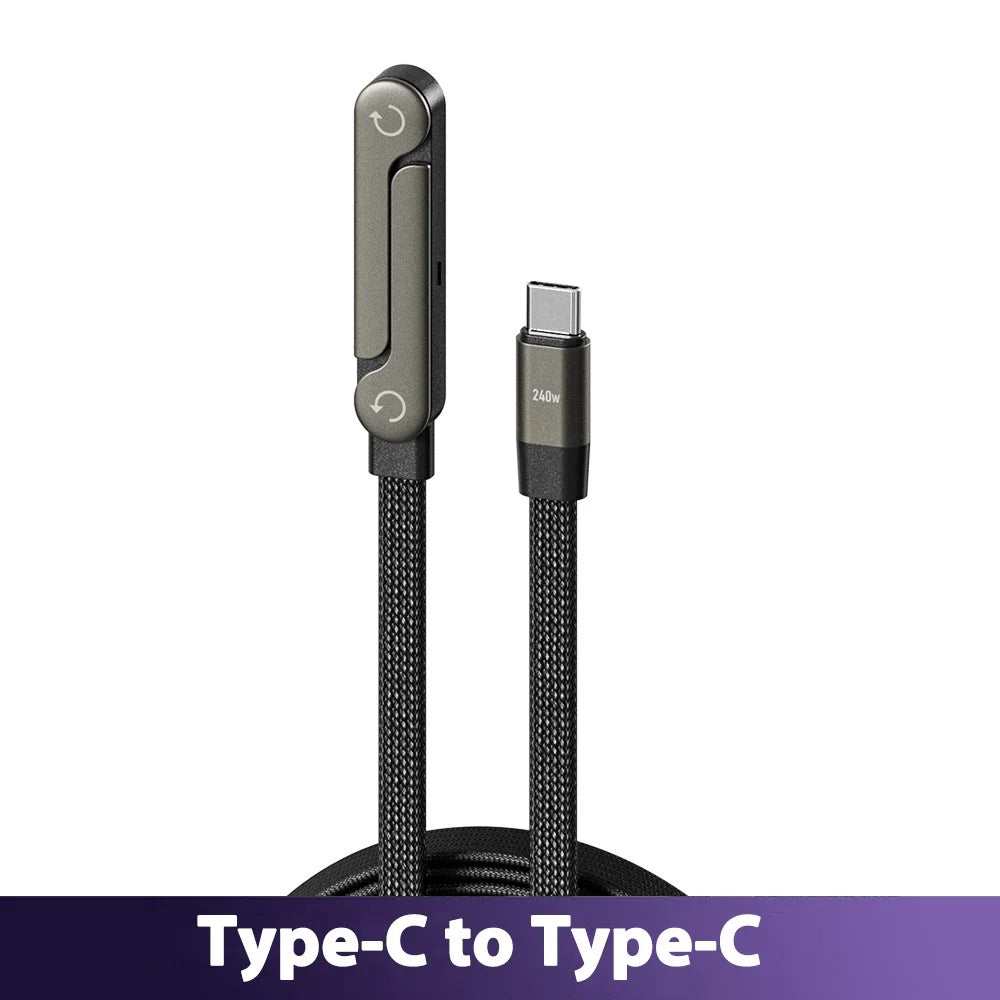 Cable USB Carga Rápida con Soporte Plegable