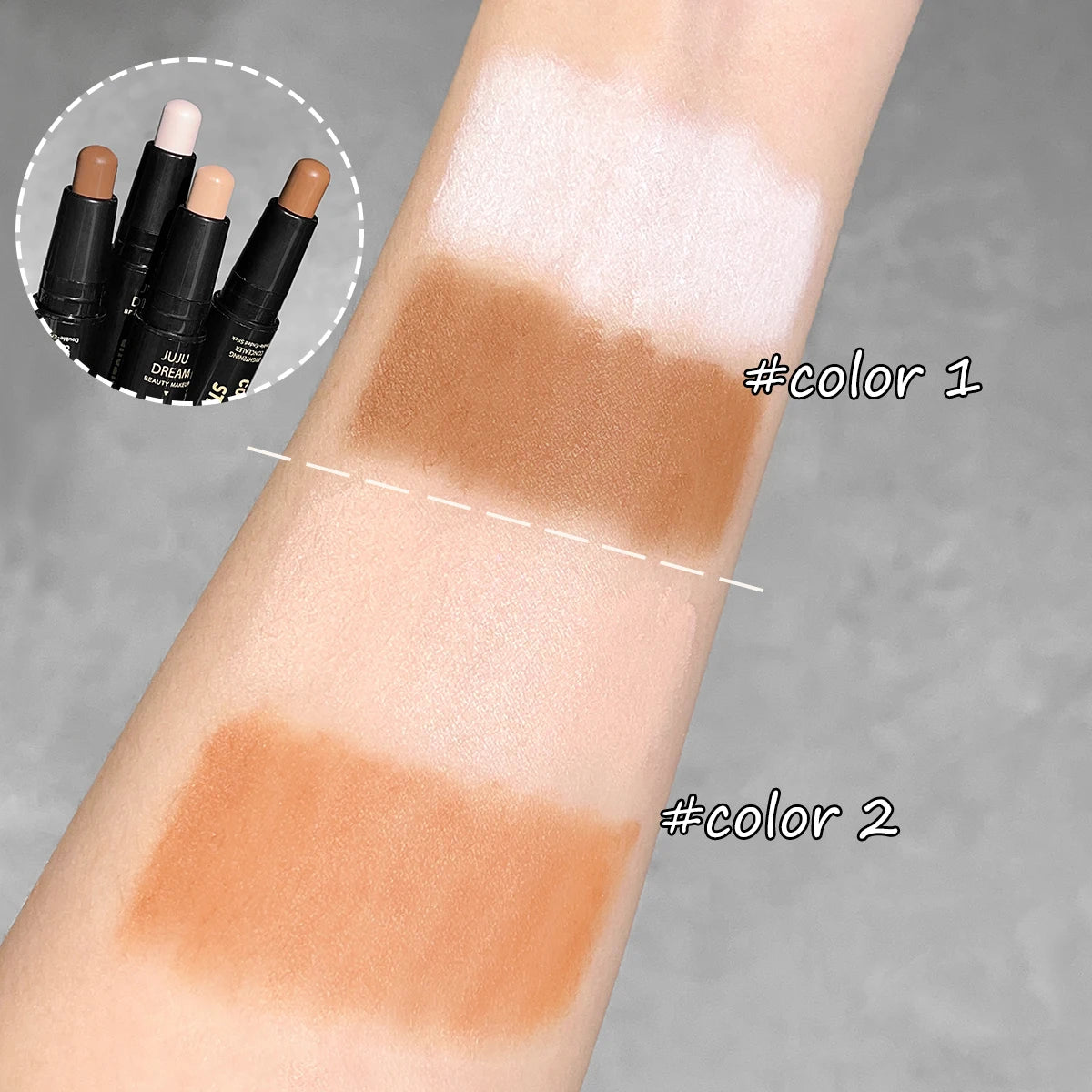 Corrector En Barra Iluminador De Doble Punta
