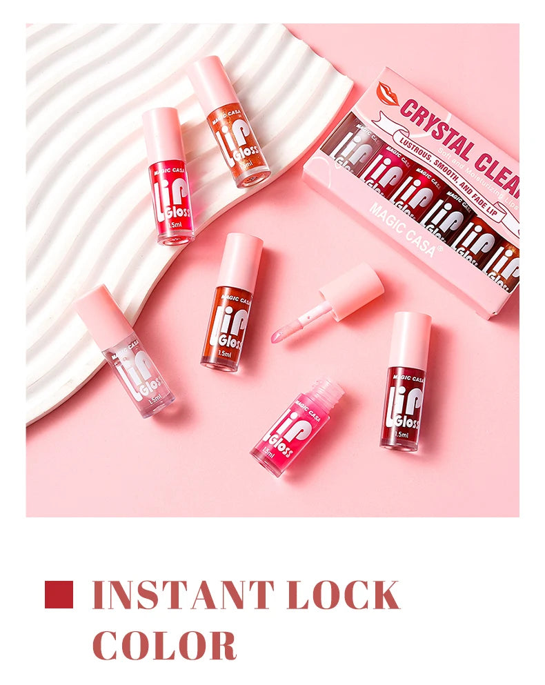 Brillos Labiales Cristal Hidratantes