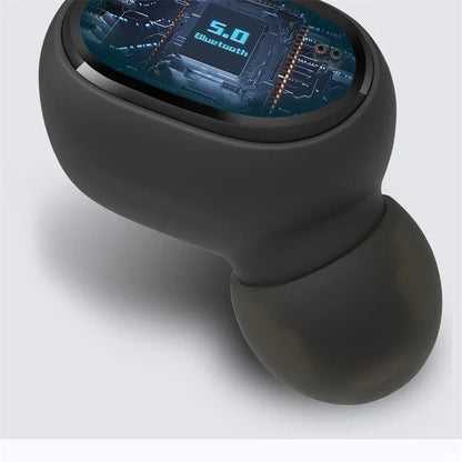 Auriculares Bluetooth con Pantalla Digital Cancelación de Ruido