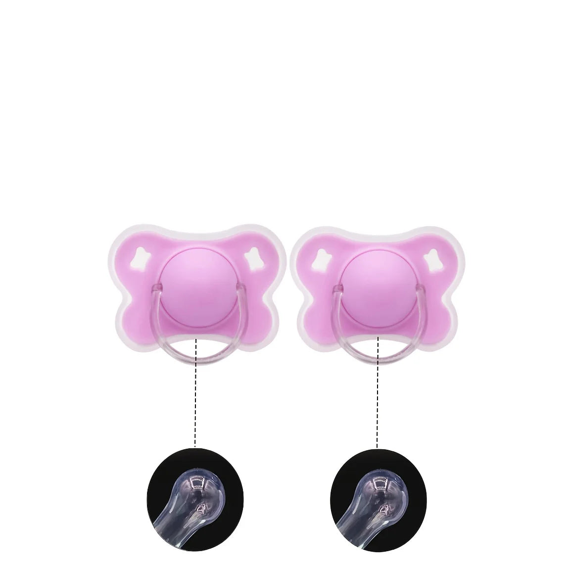 Chupetes Forma de Mariposa