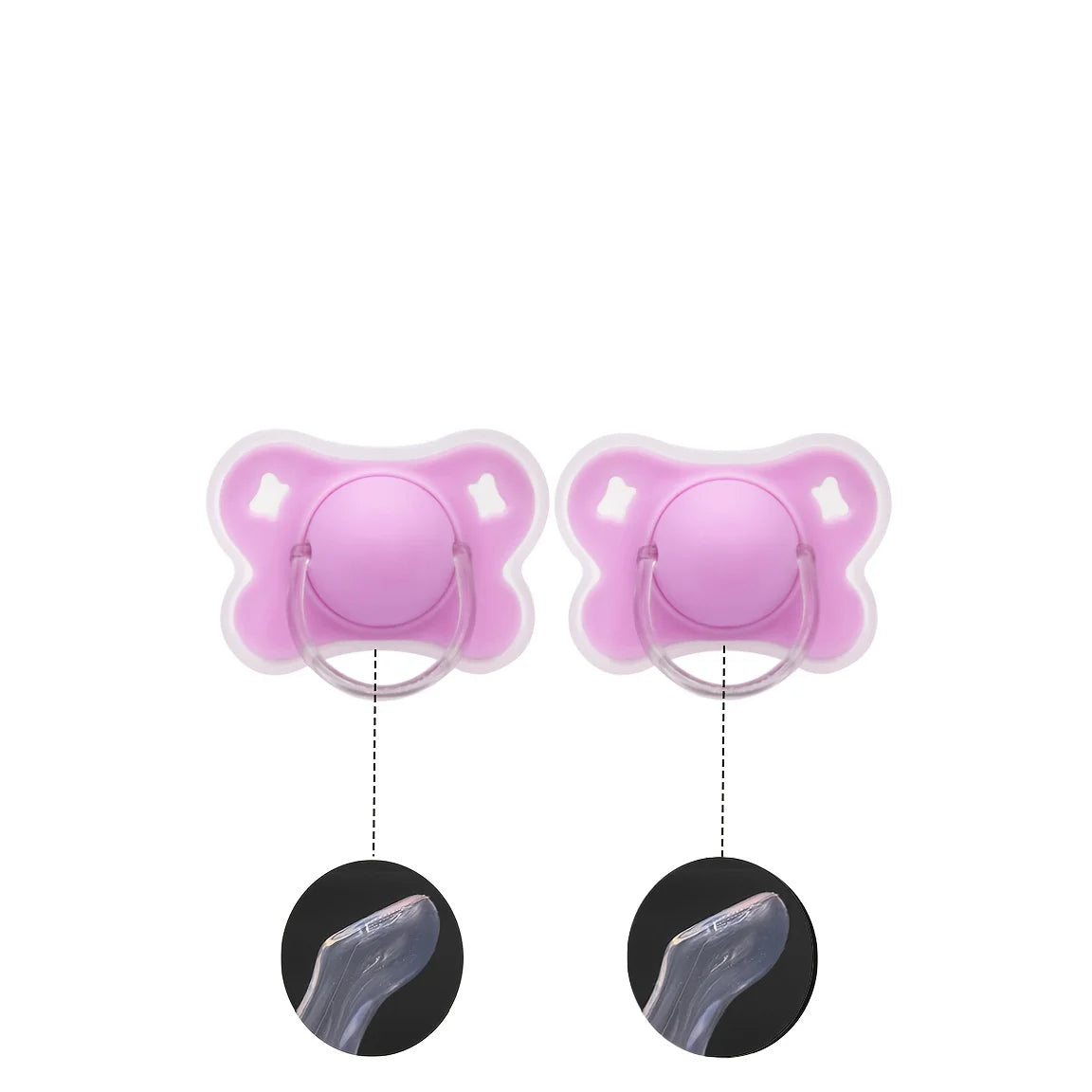 Chupetes Forma de Mariposa