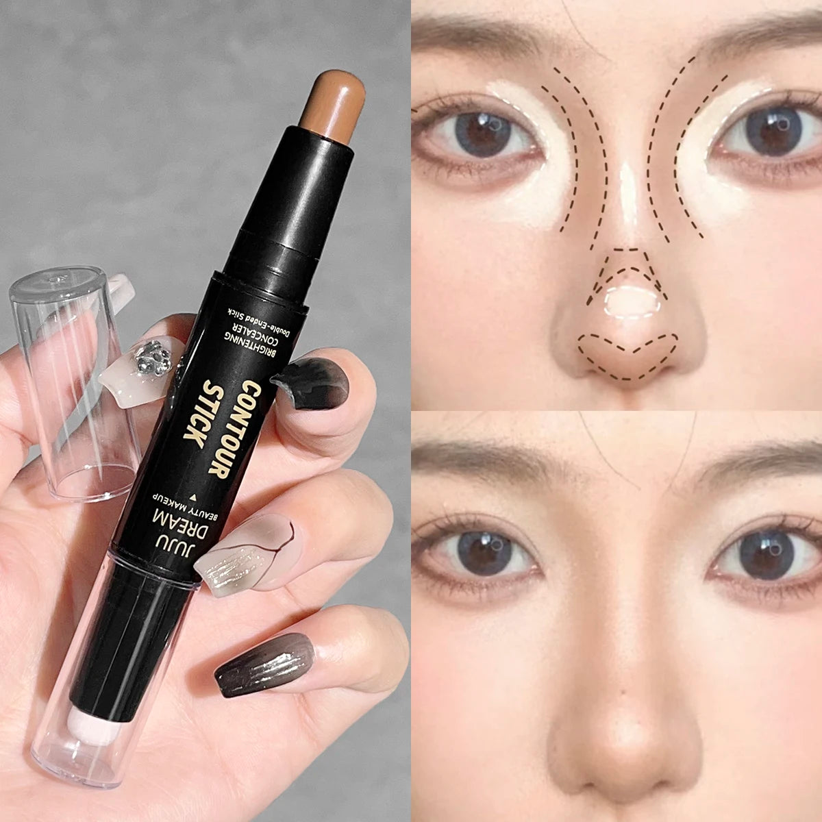 Corrector En Barra Iluminador De Doble Punta