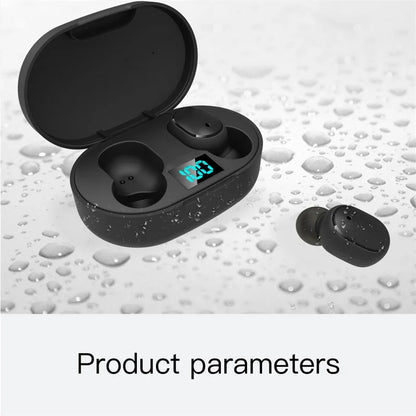 Auriculares Bluetooth con Pantalla Digital Cancelación de Ruido