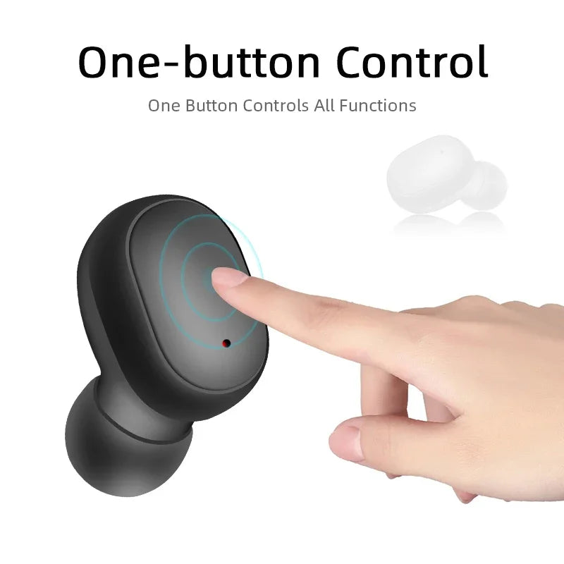Auriculares Bluetooth con Pantalla Digital Cancelación de Ruido