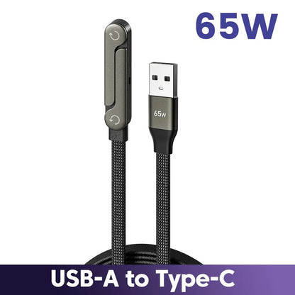 Cable USB Carga Rápida con Soporte Plegable
